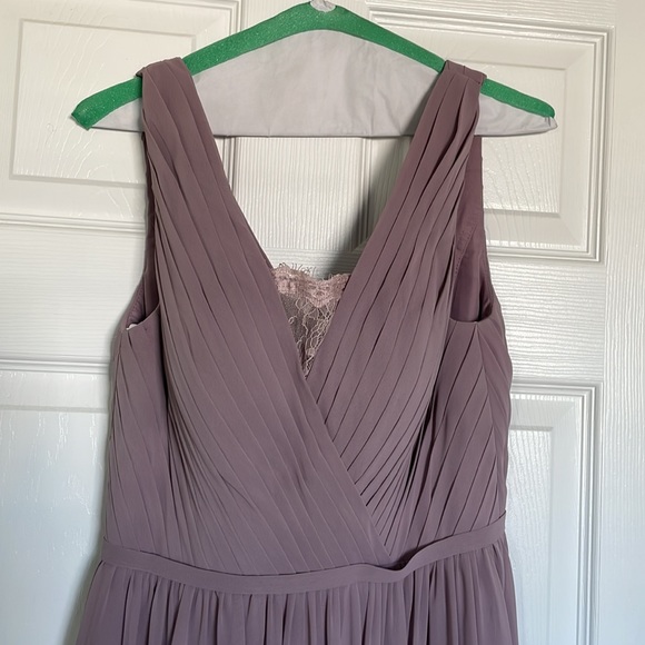 Azazie bridesmaid dress in wisteria - Picture 2 of 2